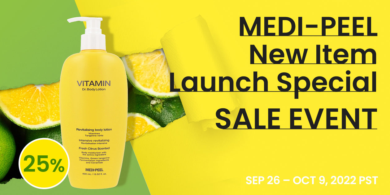 MEDI-PEEL NEW ITEM LAUNCH SPECIAL SALE EVENT - VITAMIN DOCTOR BODY LOTION **END