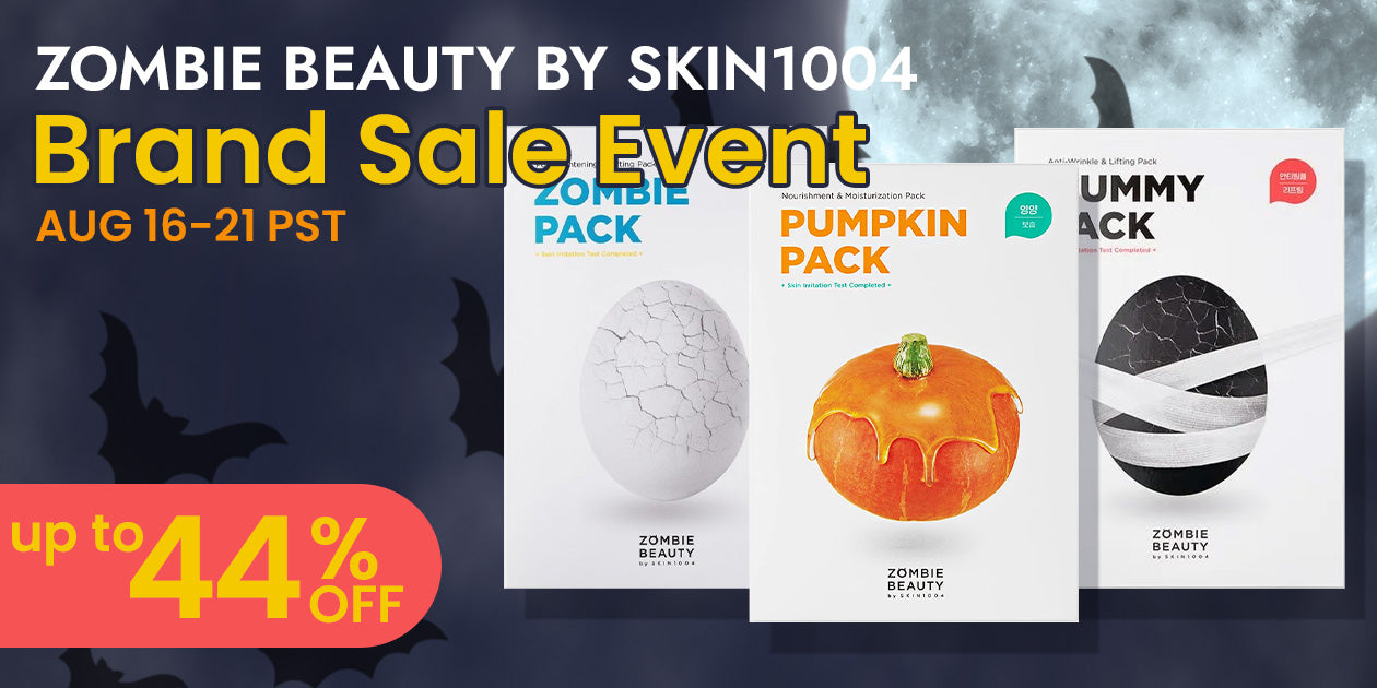 ZOMBIE BEAUTY BY SKIN1004 BRAND SALE EVENT UP TO 44% OFF **END