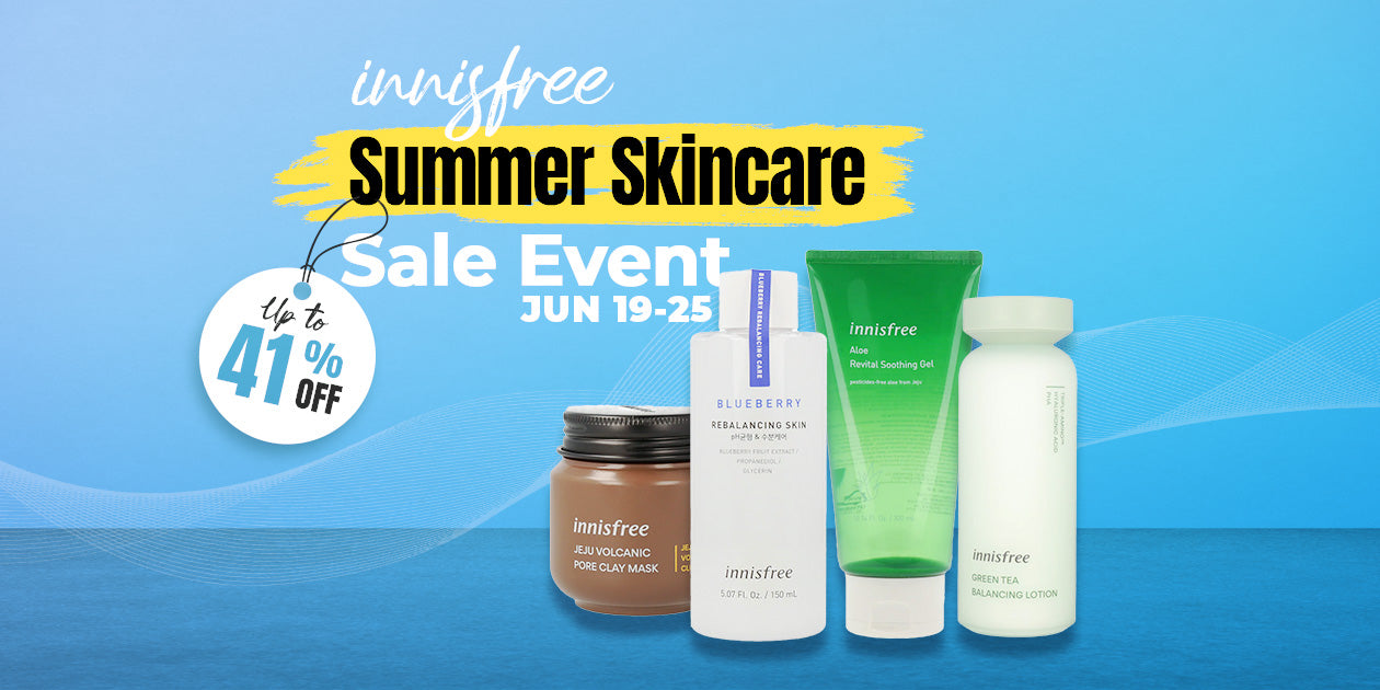 Innisfree Summer Skincare Sale Event**END