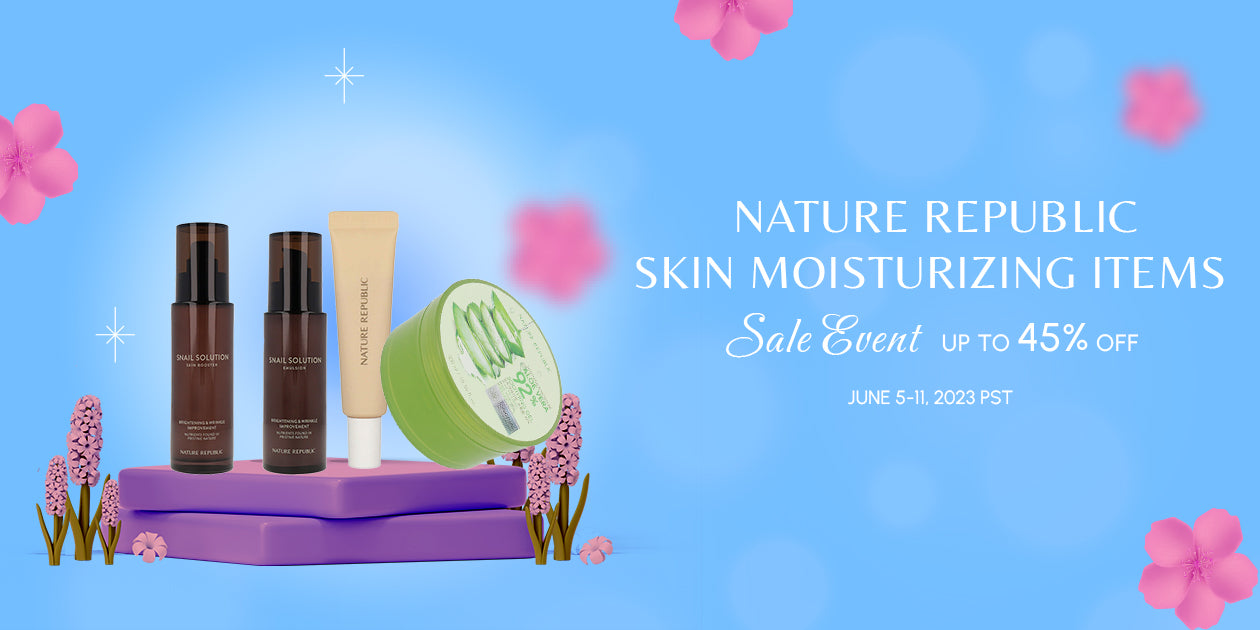 Nature Republic Skin Moisturizing Item Sale Up to 45% OFF**END