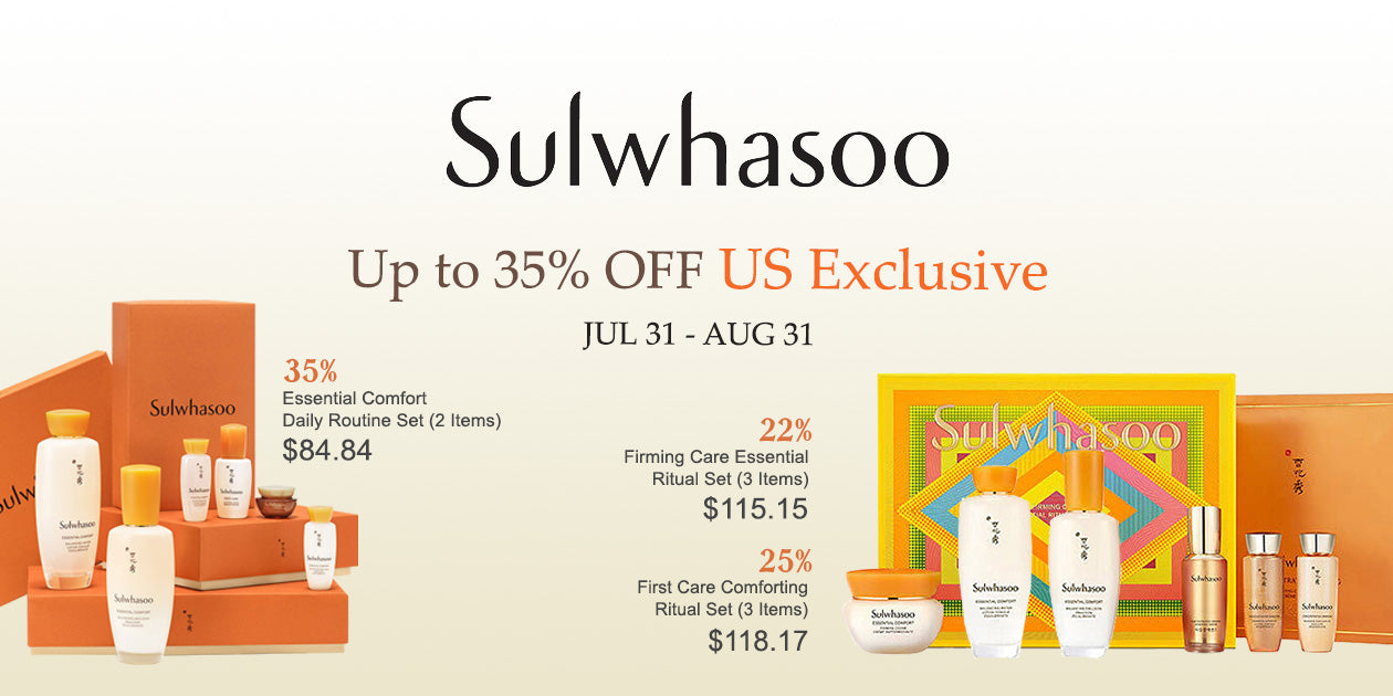 Sulwhasoo US Exclusive Sale**END