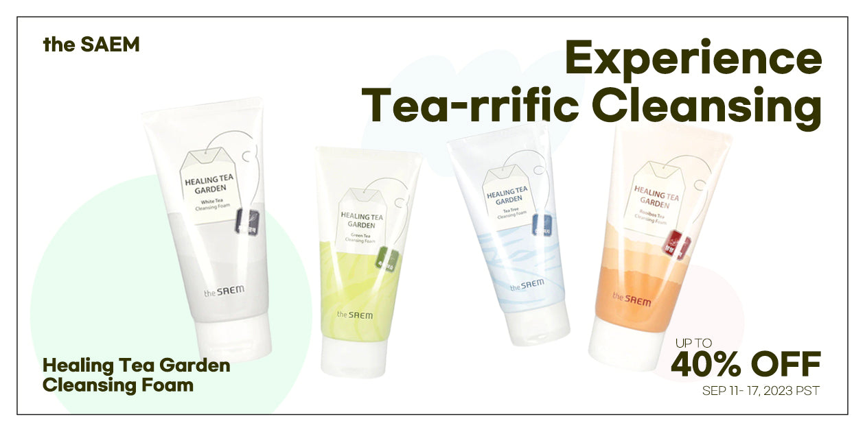 Experience Tea-rrific Cleansing with the SAEM Cleanser **END