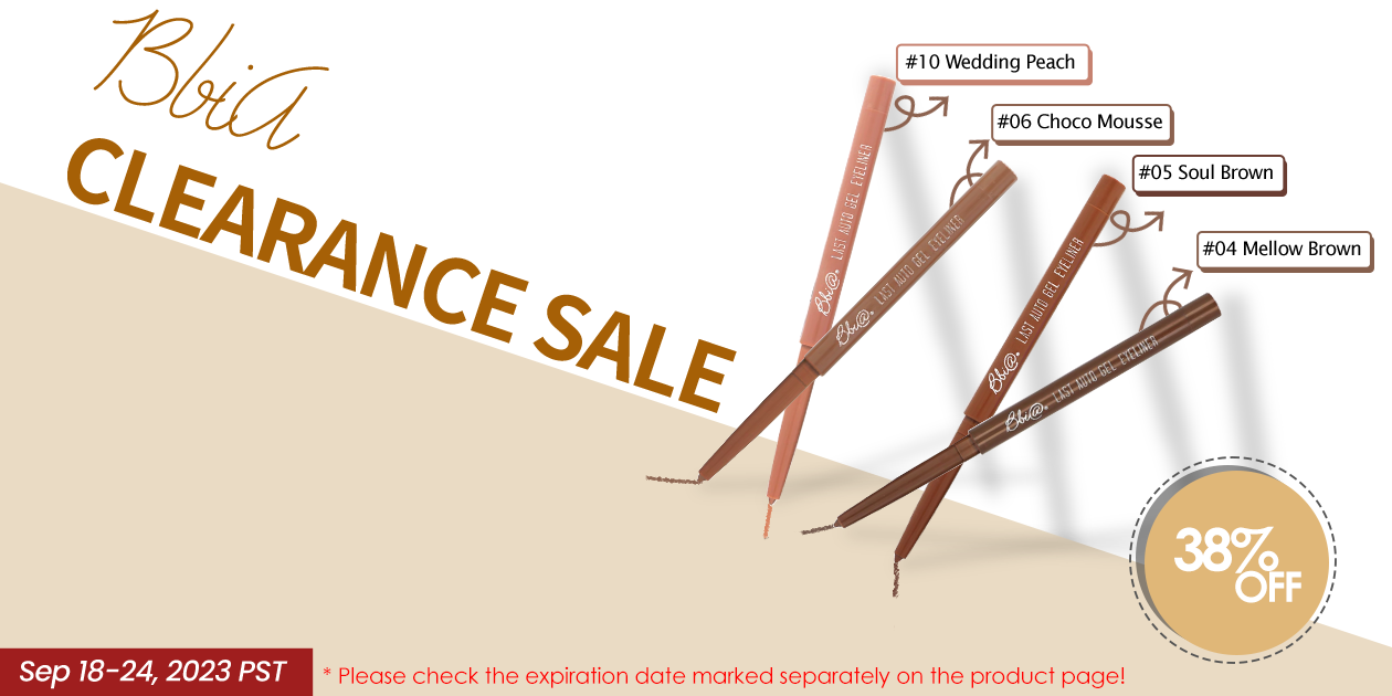 BBIA Auto Gel Eyeliner Clearance Sale**END