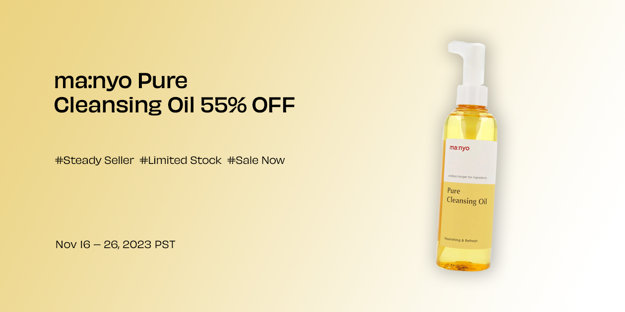ma:nyo Pure Cleansing Oil Special Deal**END