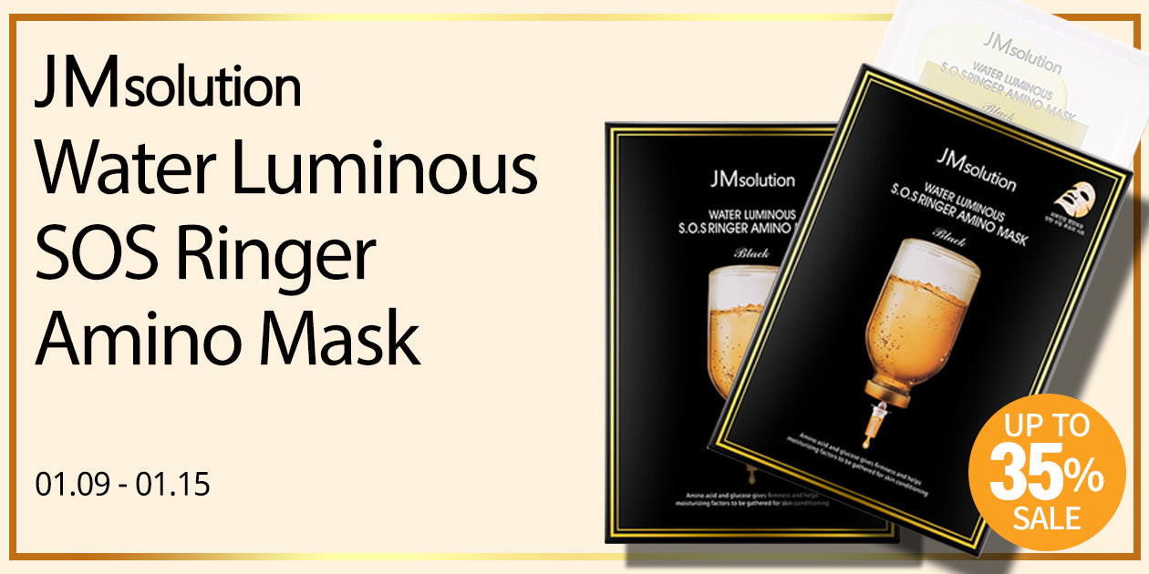 JM Solution Water Luminous SOS Ringer Amino Mask 35% OFF **END