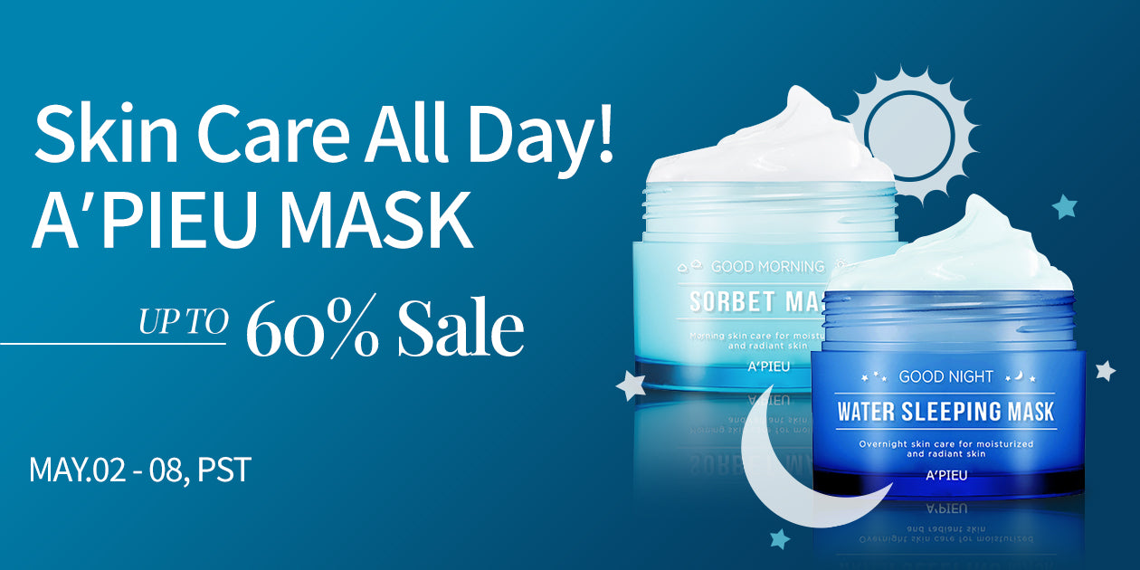 A'PIEU Skin Care All Day! Sale Up To 60% OFF **END