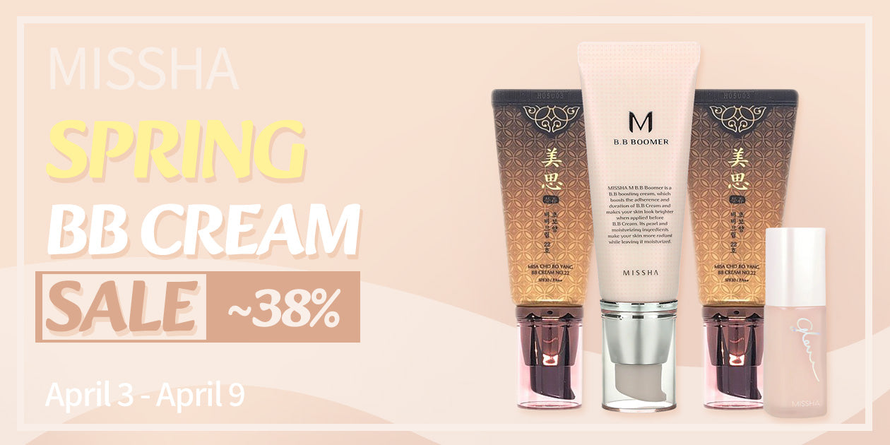 MISSHA SPRING BB CREAM SALE UP TO 38% OFF **END