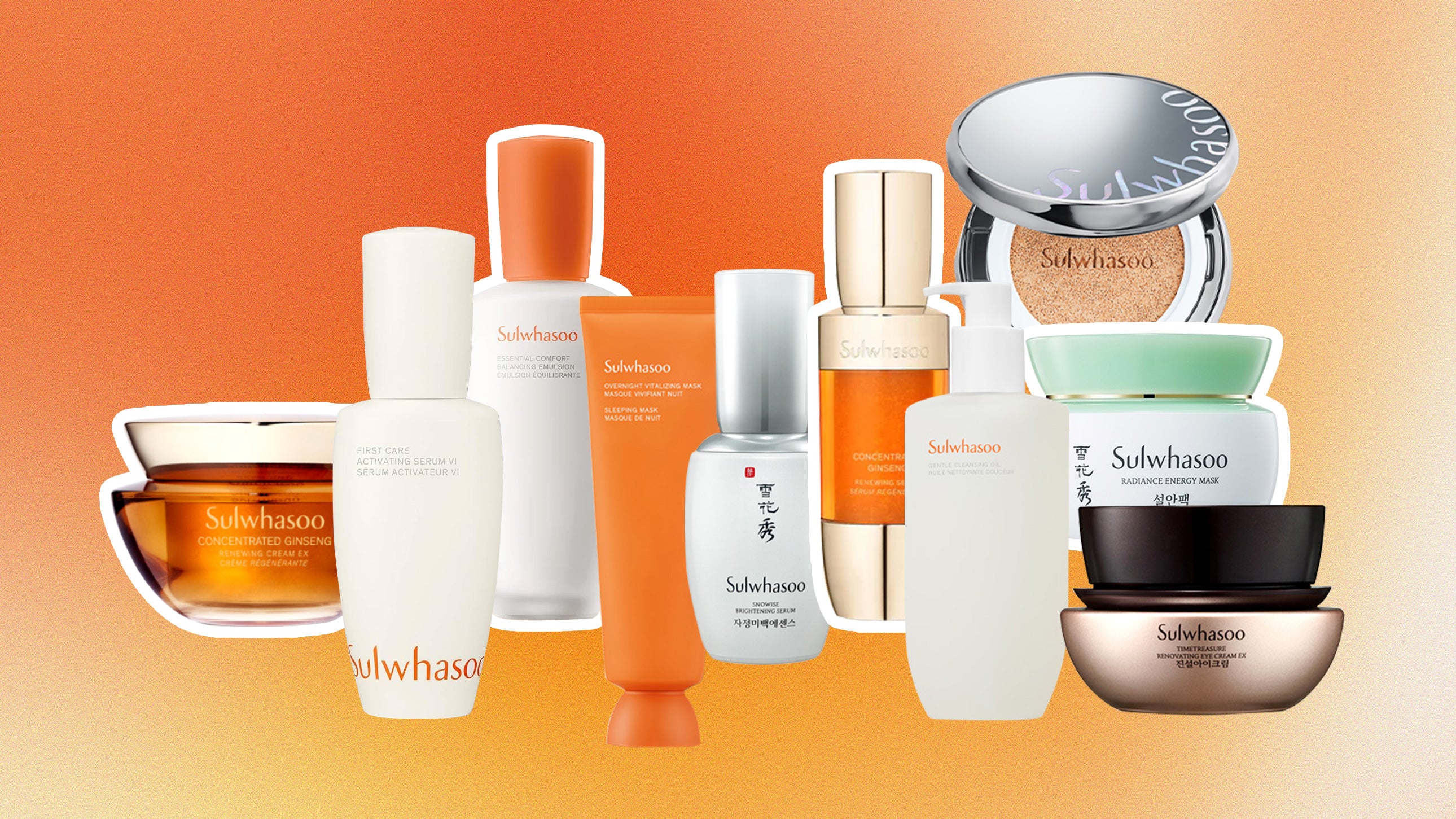 sulwhasoo skincare products
