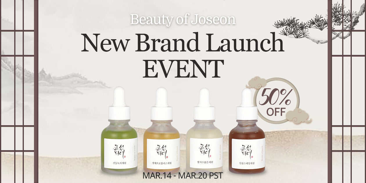 Beauty of Joseon BRAND LAUNCH EVENT **END