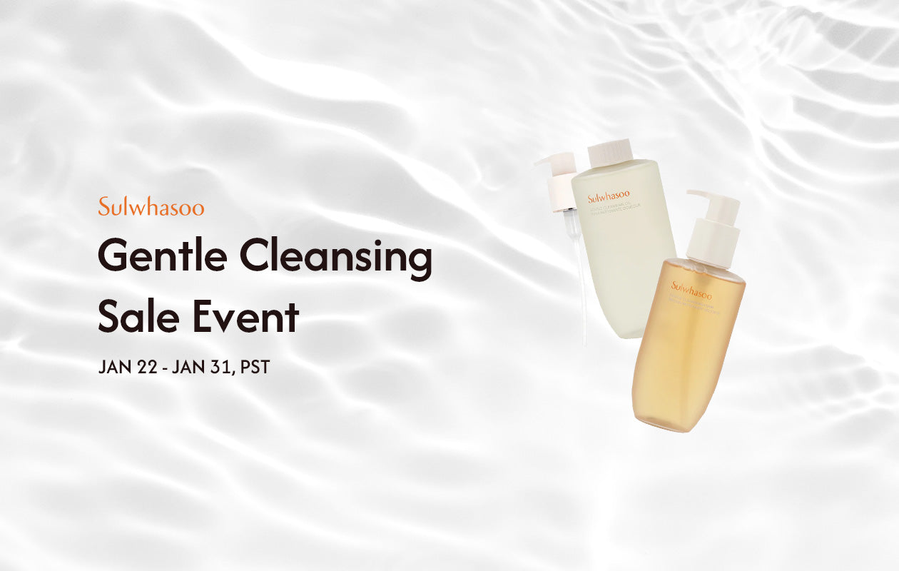 Sulwhasoo Gentle Cleansing Sale Event **END