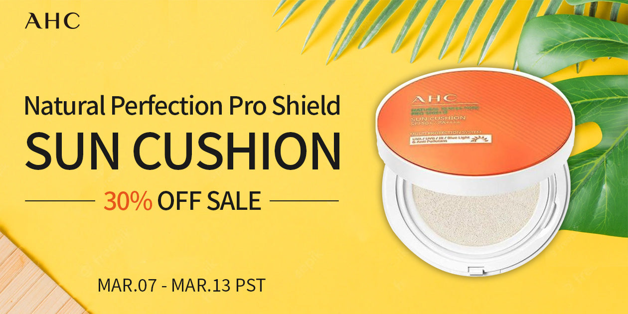 AHC Easy UV protection Sun Cushion 30% Off Sale **END