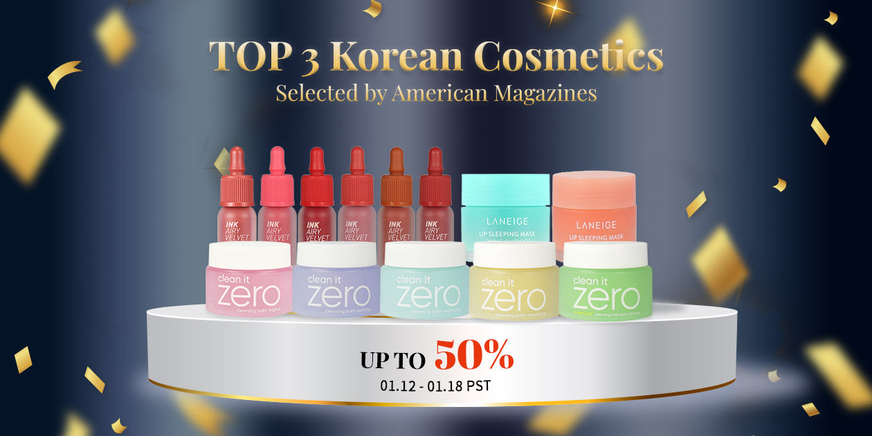 TOP 3 Korean Cosmetics Selected By American Magazines **END