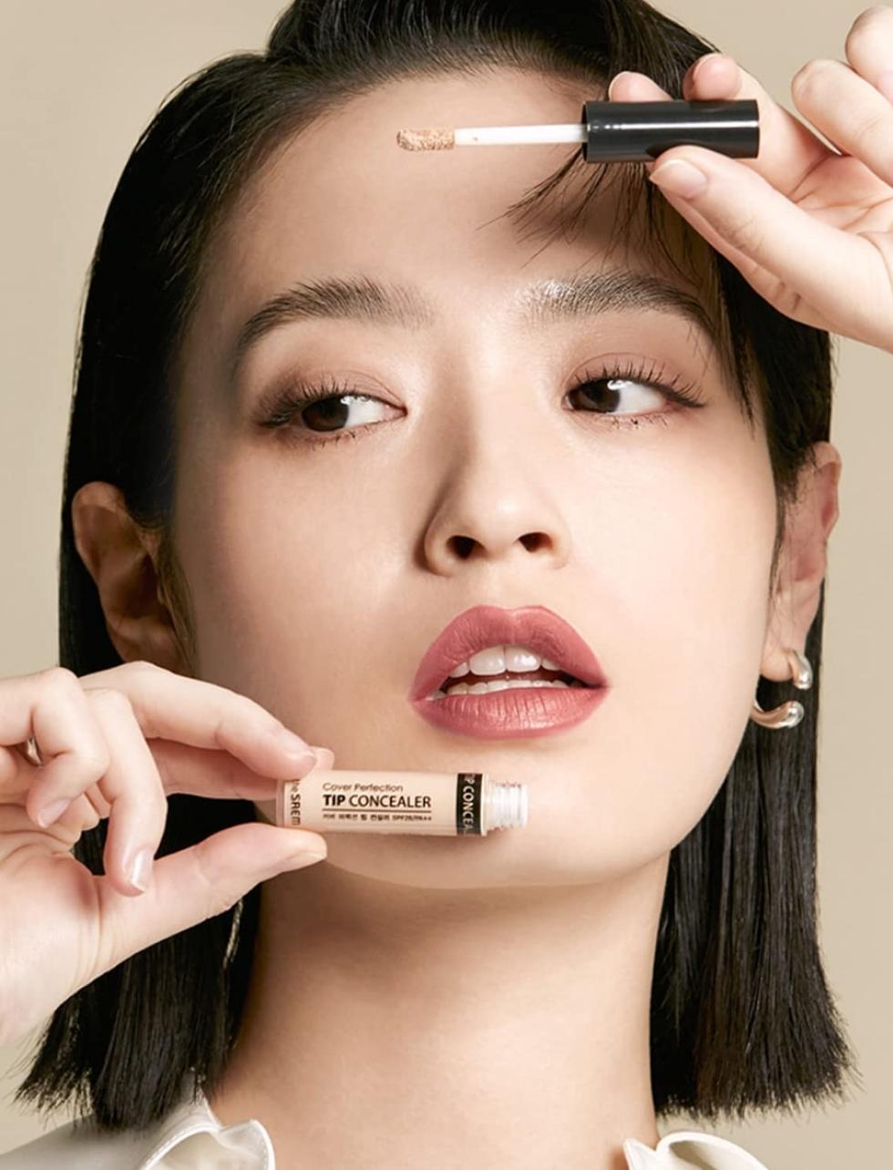 The Saem Cover Perfection Tip Concealer: Flawless Coverage, Long-lasting Formula, Makeup Must-Have
