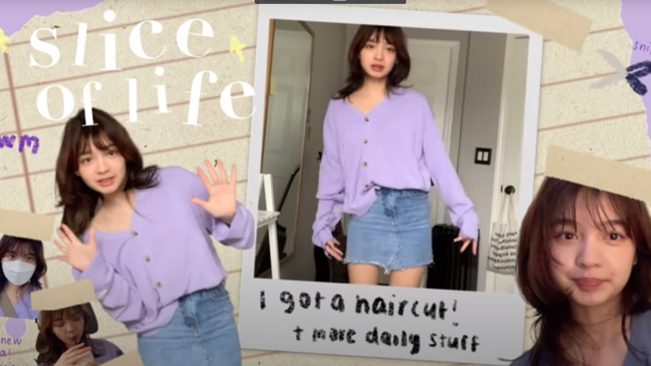 Slice of Life: Getting a wolf cut haircut! (hush cut +short hair), GRW ...