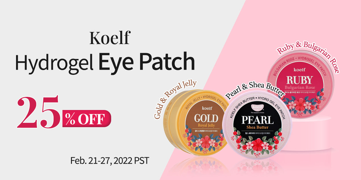 Koelf Hydrogel Eye Patch 25% Sale Event  **END