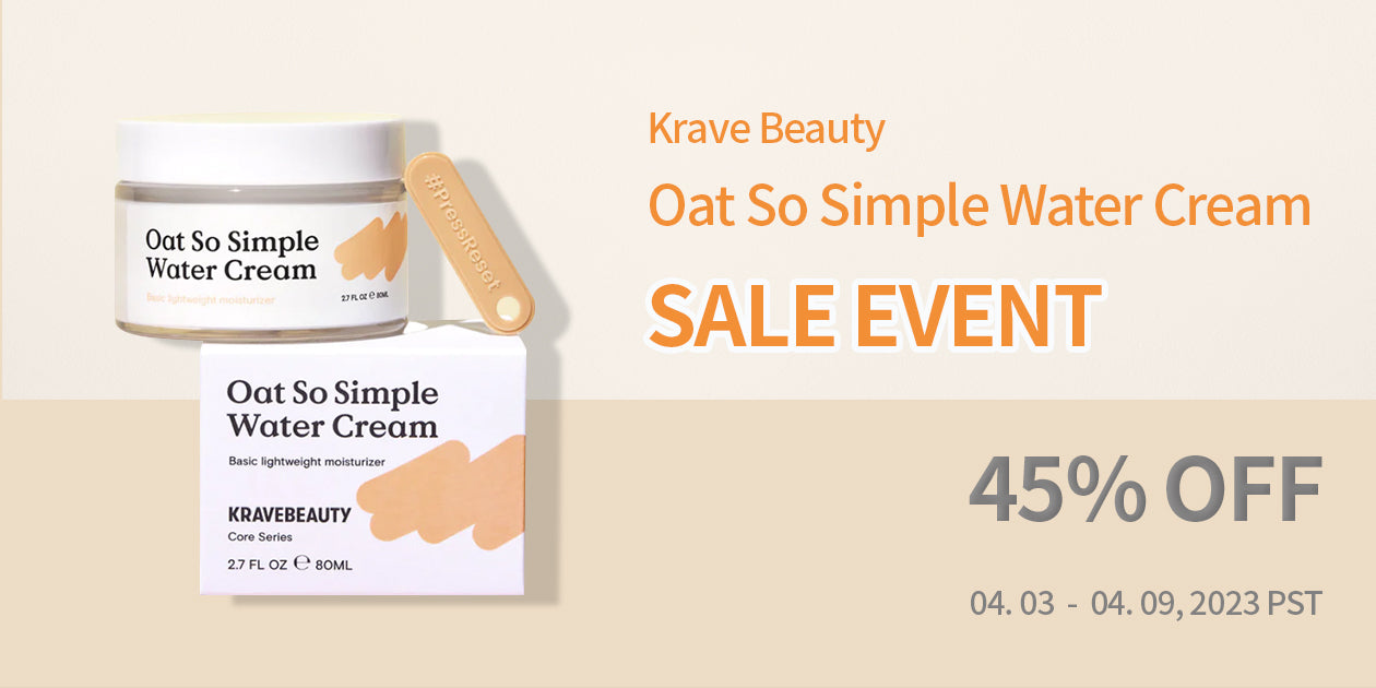 Krave Beauty Oat So Simple Water Cream 80ml 45% OFF **END