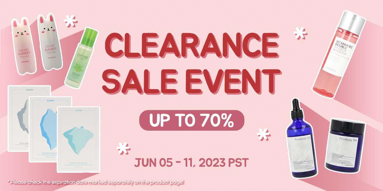 CLEARANCE BIG SALE EVENT UP TO 70% OFF**END