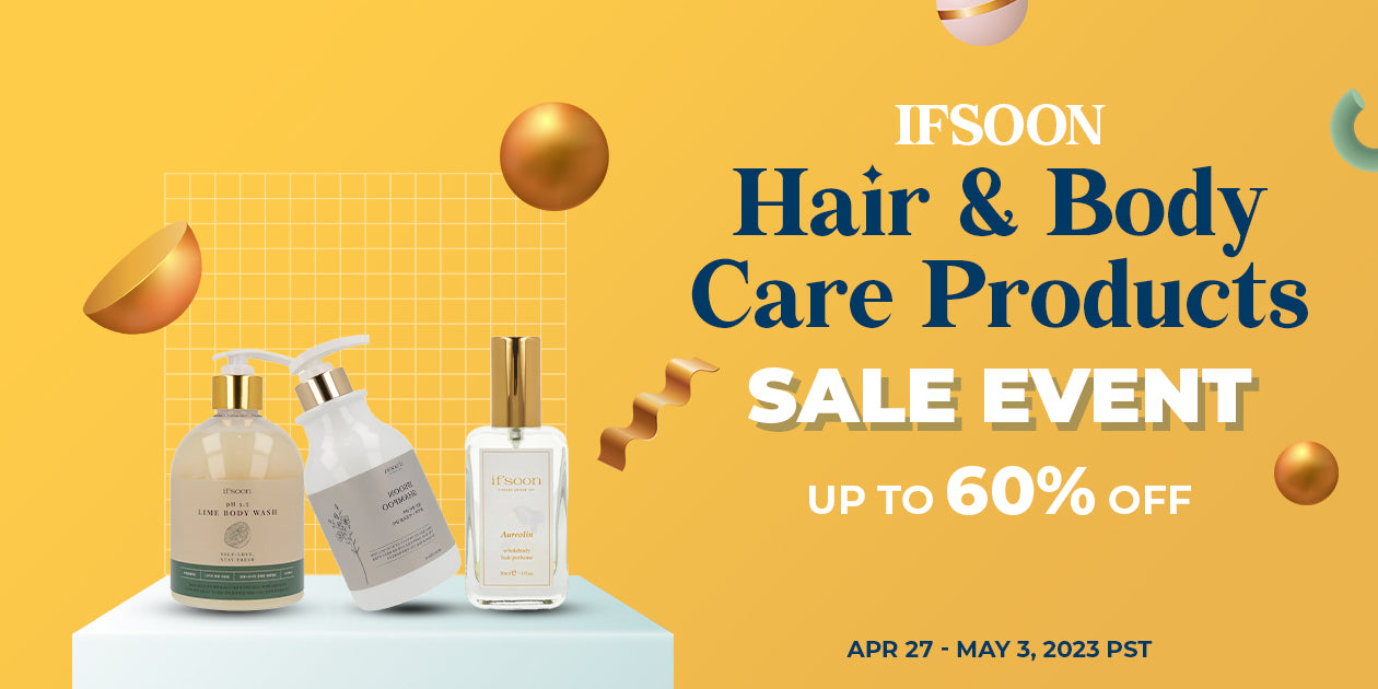 IFSOON Hair & Body Care Products Sale Event up to 60% OFF **END