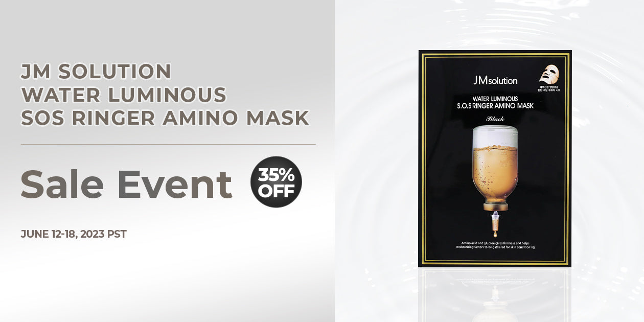 JM Solution Water Luminous SOS Ringer Amino Mask Sale Event 35%OFF**END