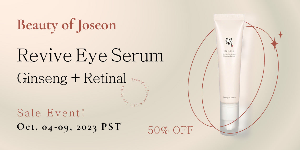 Beauty of Joseon Revive Eye Serum 50% Off Sale Event**END