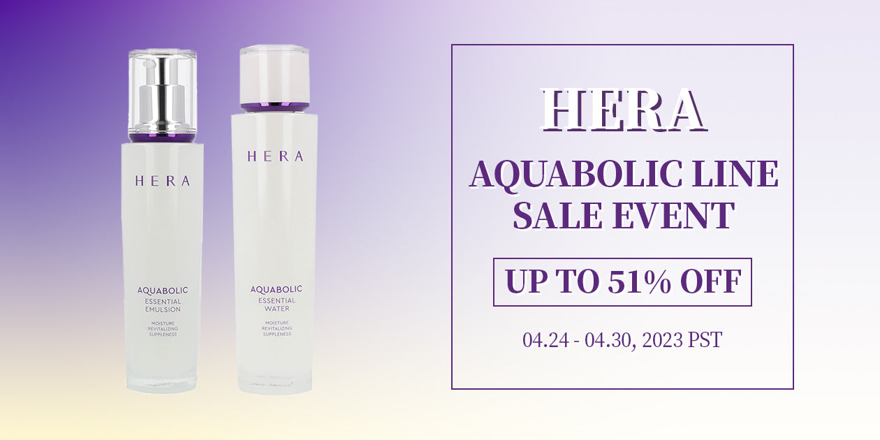 HERA Aquabolic Line Sale Event Up To 51% OFF **END