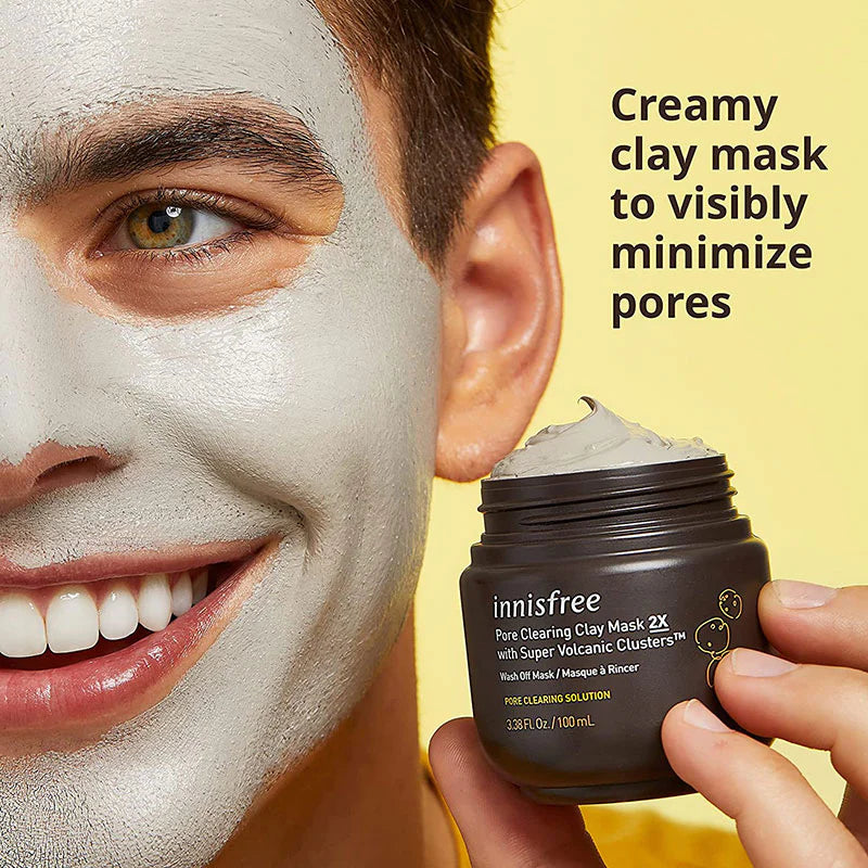 Cleansing Brilliance: The Power of Innisfree Pore Clearing Clay Mask 2X for Glowing Skin