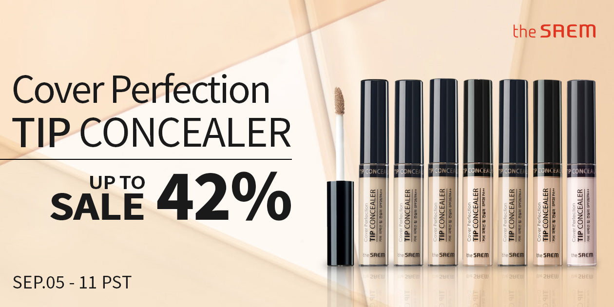 the SAEM Cover Perfection Tip Concealer UP TO 42% OFF  **END