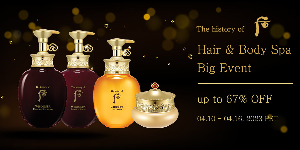 THE HISTORY OF WHOO Shower Products Big Sale Event **END