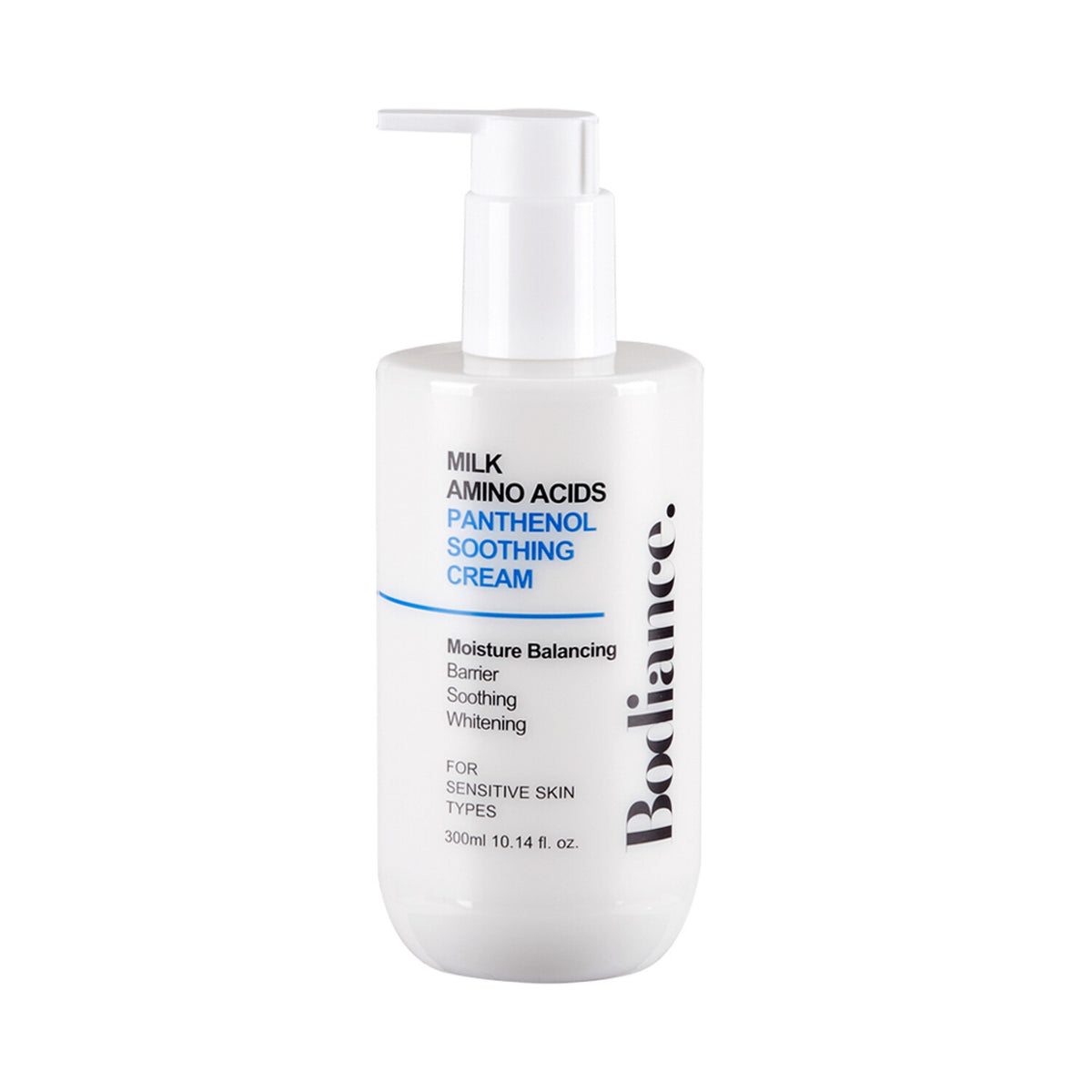 Bodiance Milk Amino Acids Panthenol Soothing Cream 300ml