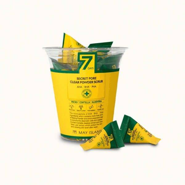 MAY ISLAND 7 Days Secret Pore Clear Powder Scrub 5g x 12ea