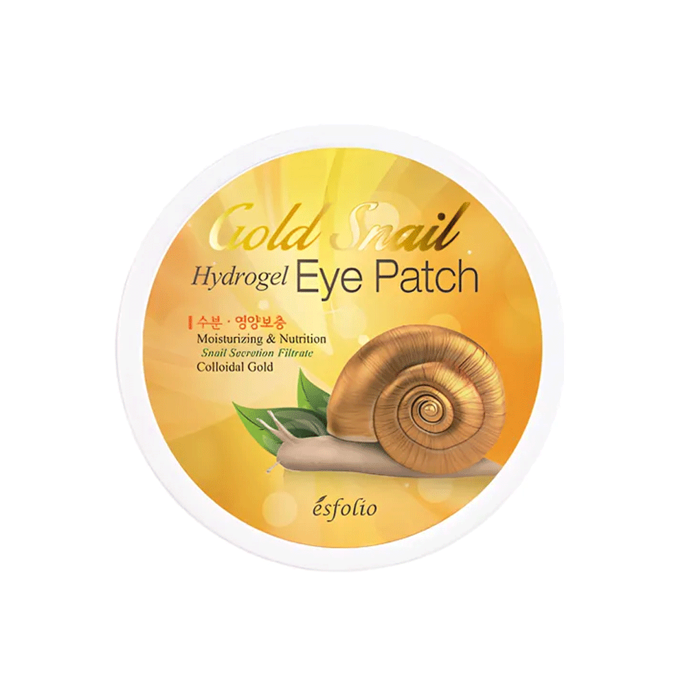esfolio Gold Snail Hydrogel Eye Patch 60pcs - DODOSKIN