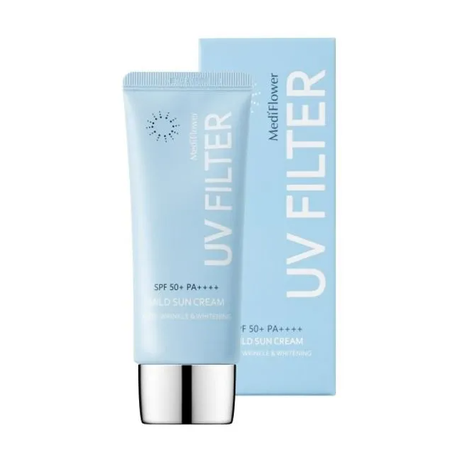 MediFlower UV Filter Mild Sun Cream 50ml - Dodoskin