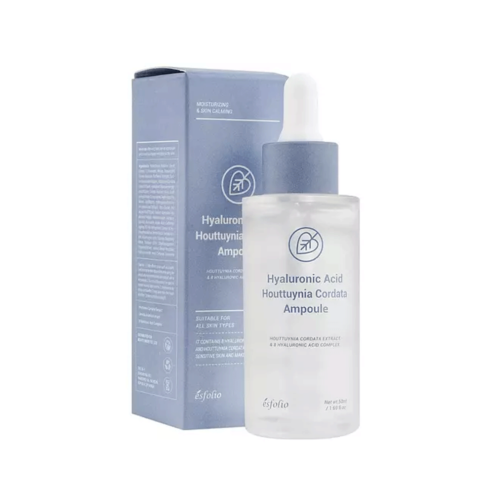 esfolio Hyaluronic Acid Houttuynia Cordata Ampoule 50ml - DODOSKIN