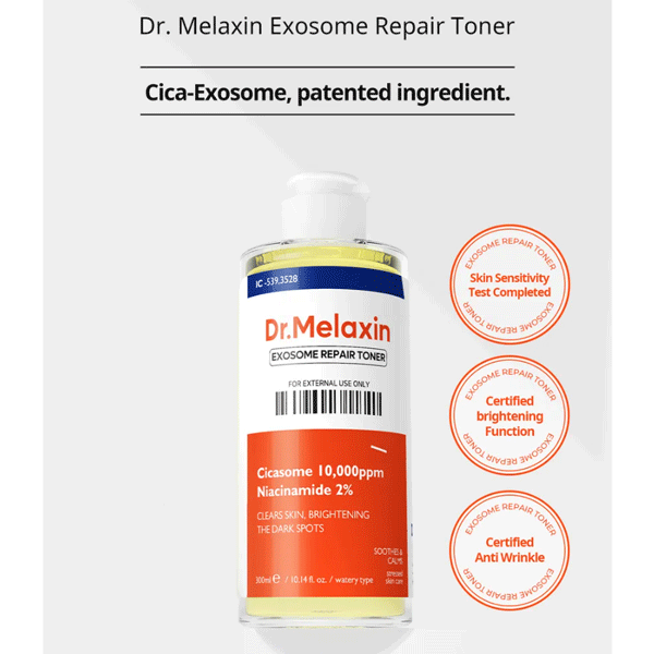 Dr.Melaxin Exosome Repair Toner 300ml - DODOSKIN