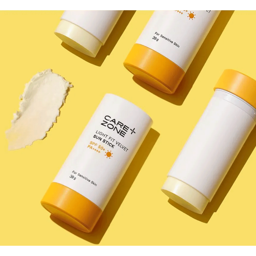 CAREZONE Light Fit Velvet Sun Stick SPF50+ PA++++ 39g - DODOSKIN