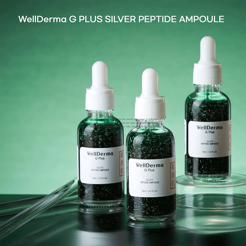 (NEWA) WellDerma G Plus Silver Peptide Ampoule 30ml - DODOSKIN