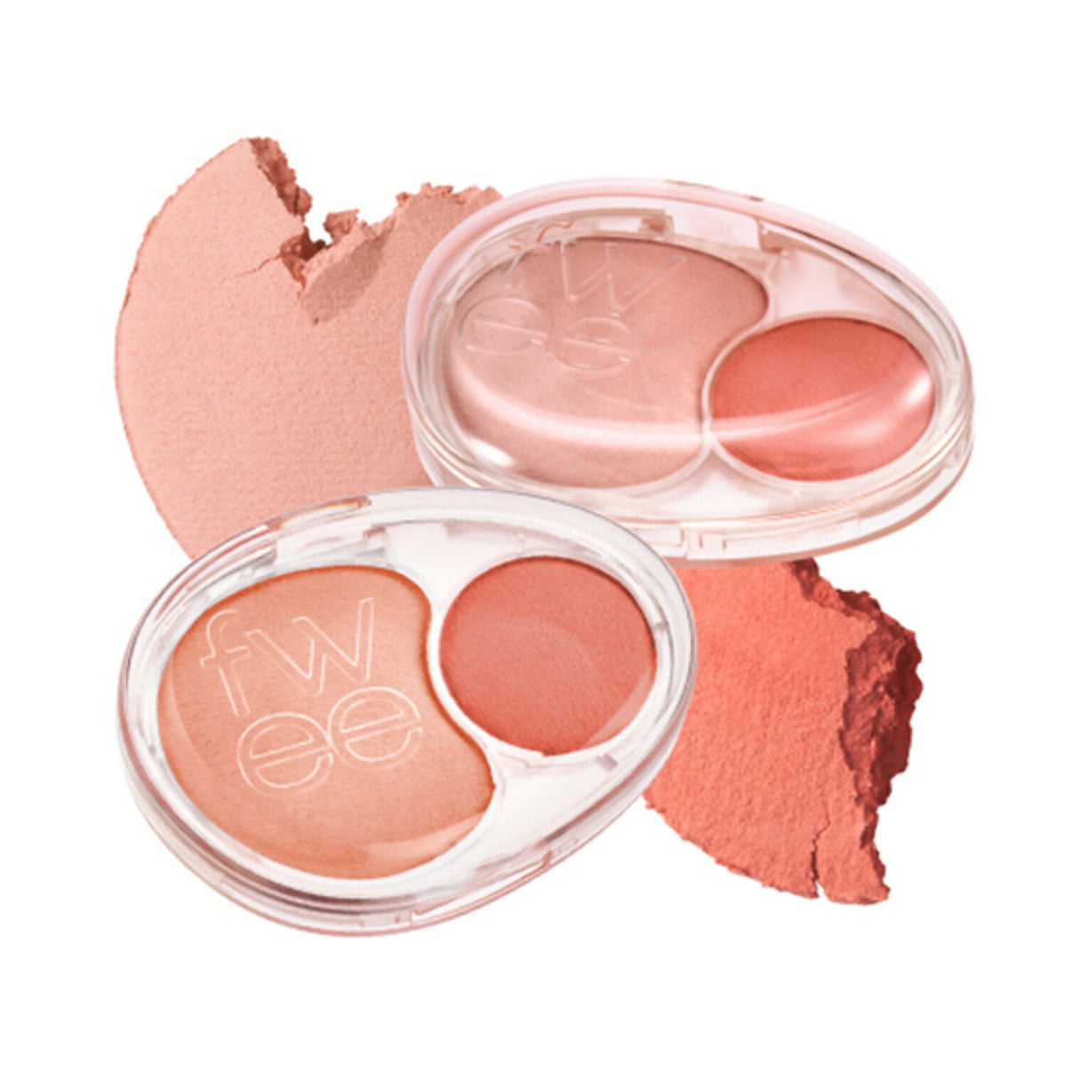 Fwee Mellow Dual Blusher 7.2g (12 Colors)