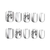 MUZMAK Nail Tips 36pcs #Risky(Short)