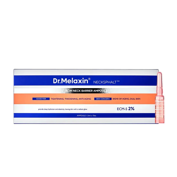 (NEWA) Dr.Melaxin Nexcksphalt ECM Neck Barrier Ampoule 1.5ml *10 pcs - DODOSKIN