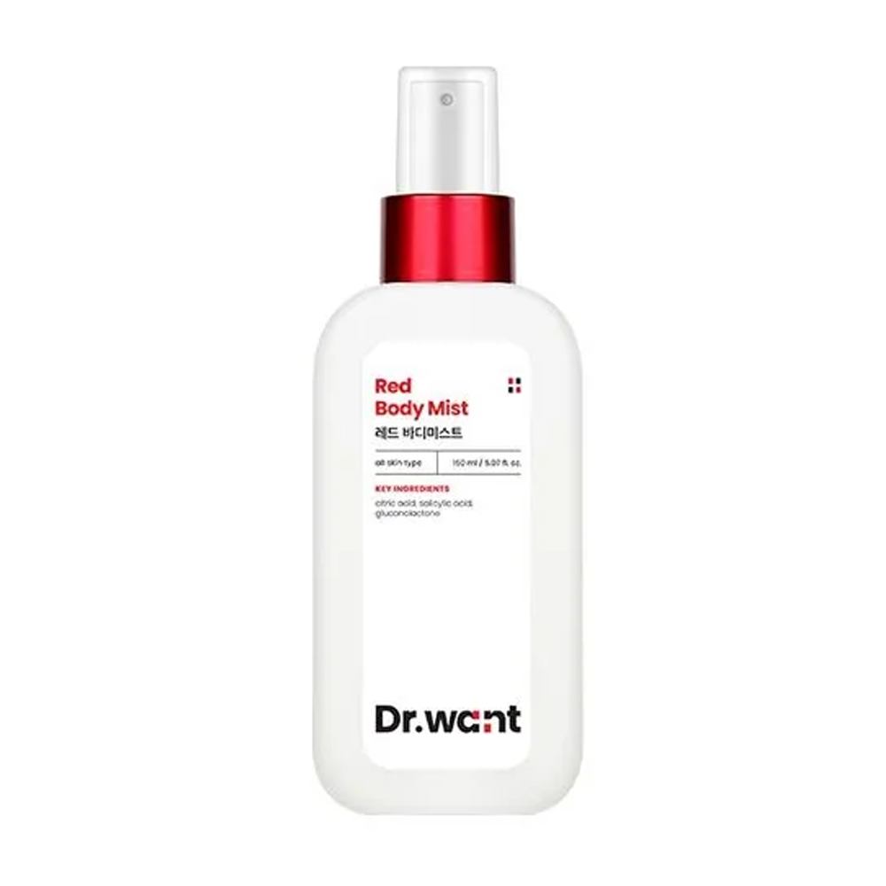 Dr.want Red Body Mist 150ml DODO SKIN DODOSKIN