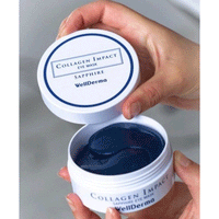 (NEWA) WellDerma Collagen Impact Sapphire Eye Mask 60ea - DODOSKIN