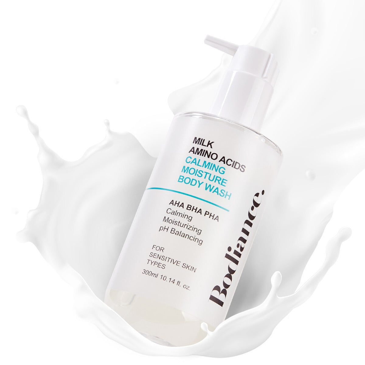 Bodiance Milk Amino Acids Calming Moisture Body Wash 300g