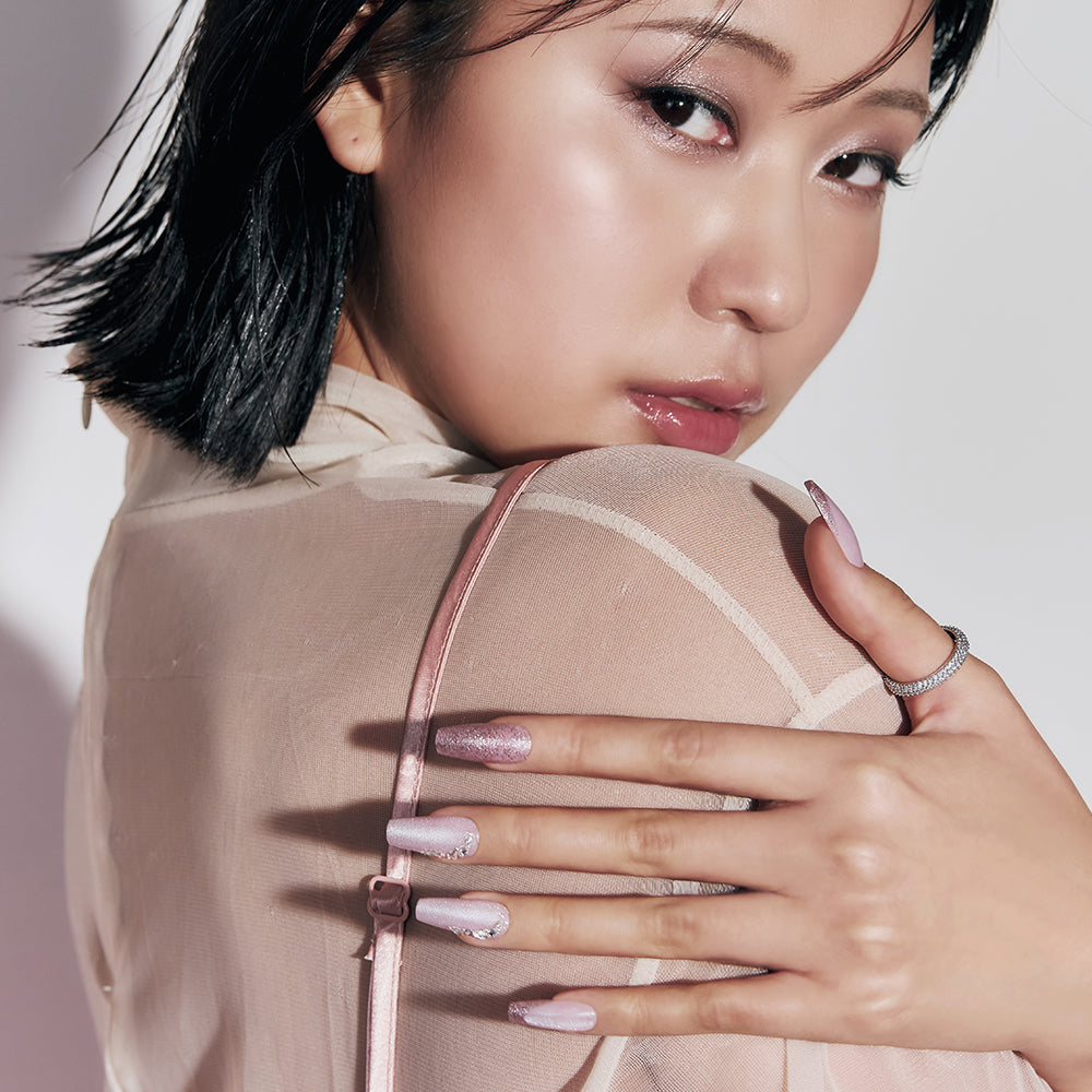 MUZMAK Nail Tips 36pcs #Orbit(Ballerina)