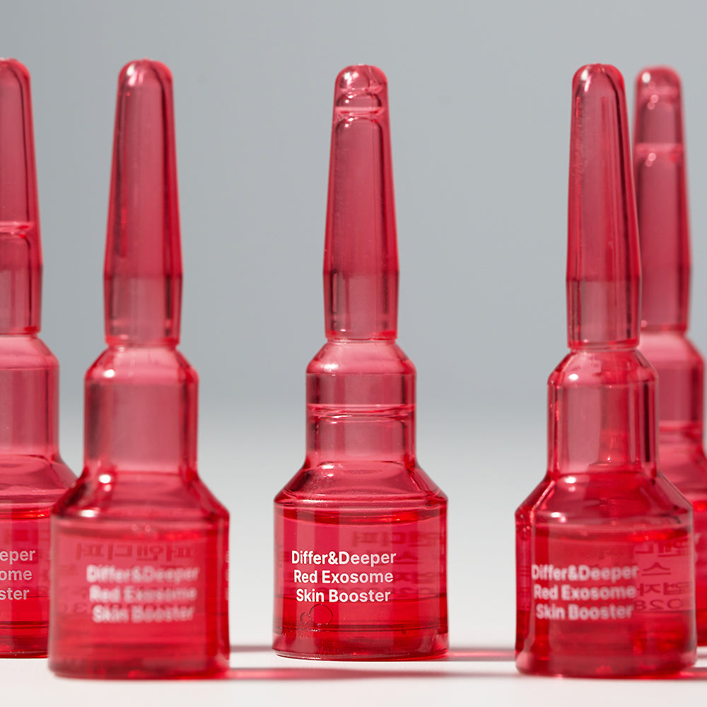 DIFFER&DEEPER Red Exosome Skin Booster 2ml x 14ea | DODO SKIN