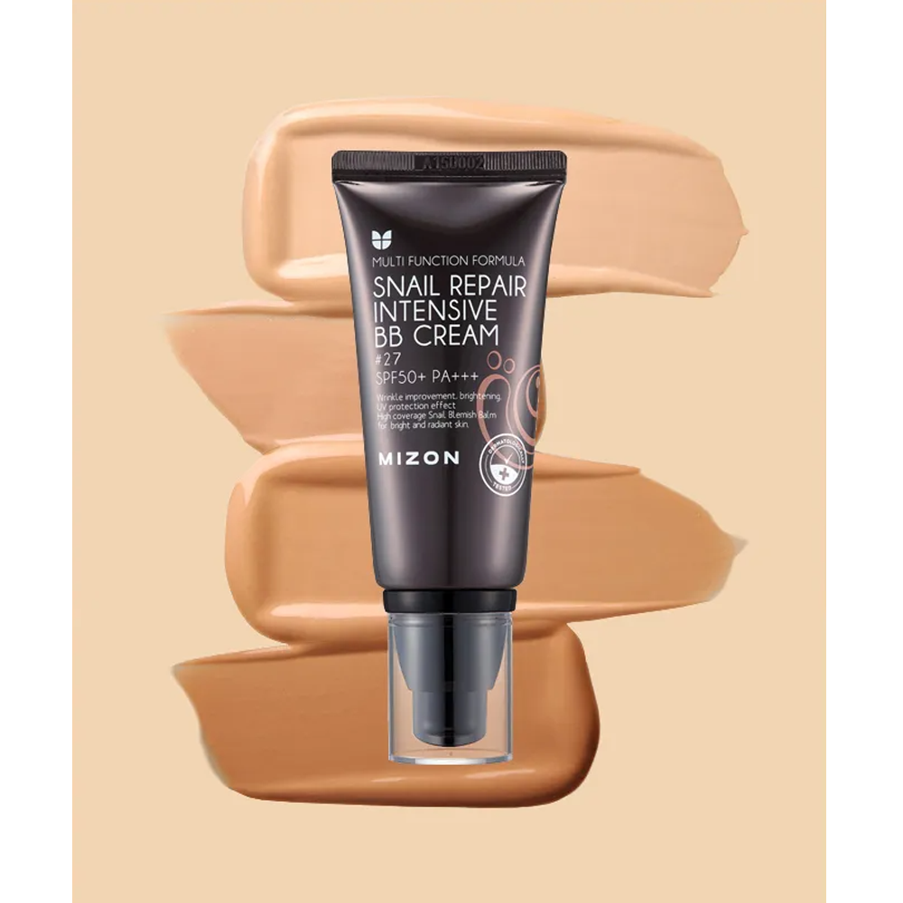 MIZON Snail Repair Intensive BB Cream  SPF50+ PA+++ 50ml  - 4 Colors - DODOSKIN