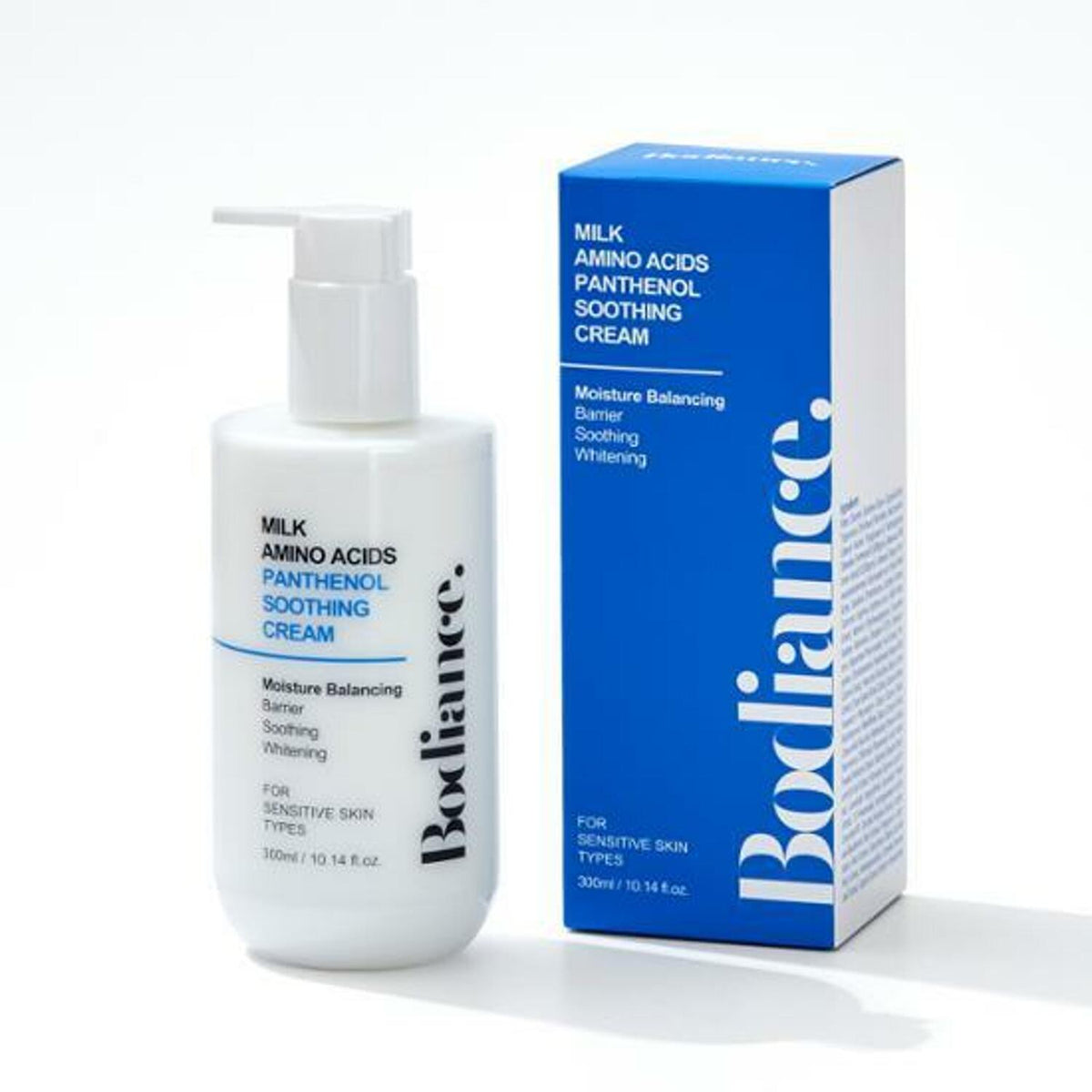 Bodiance Milk Amino Acids Panthenol Soothing Cream 300ml