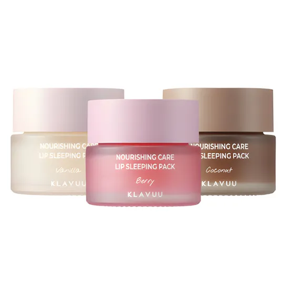 KLAVUU Nourishing Care Lip Sleeping Pack 20g - 3 Types - DODOSKIN