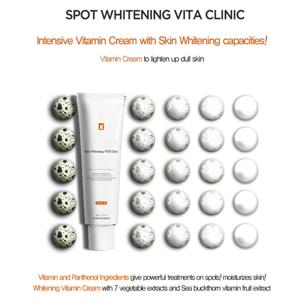 TOSOWOONG Vita Clinic Vitamin Cream 50g - DODOSKIN