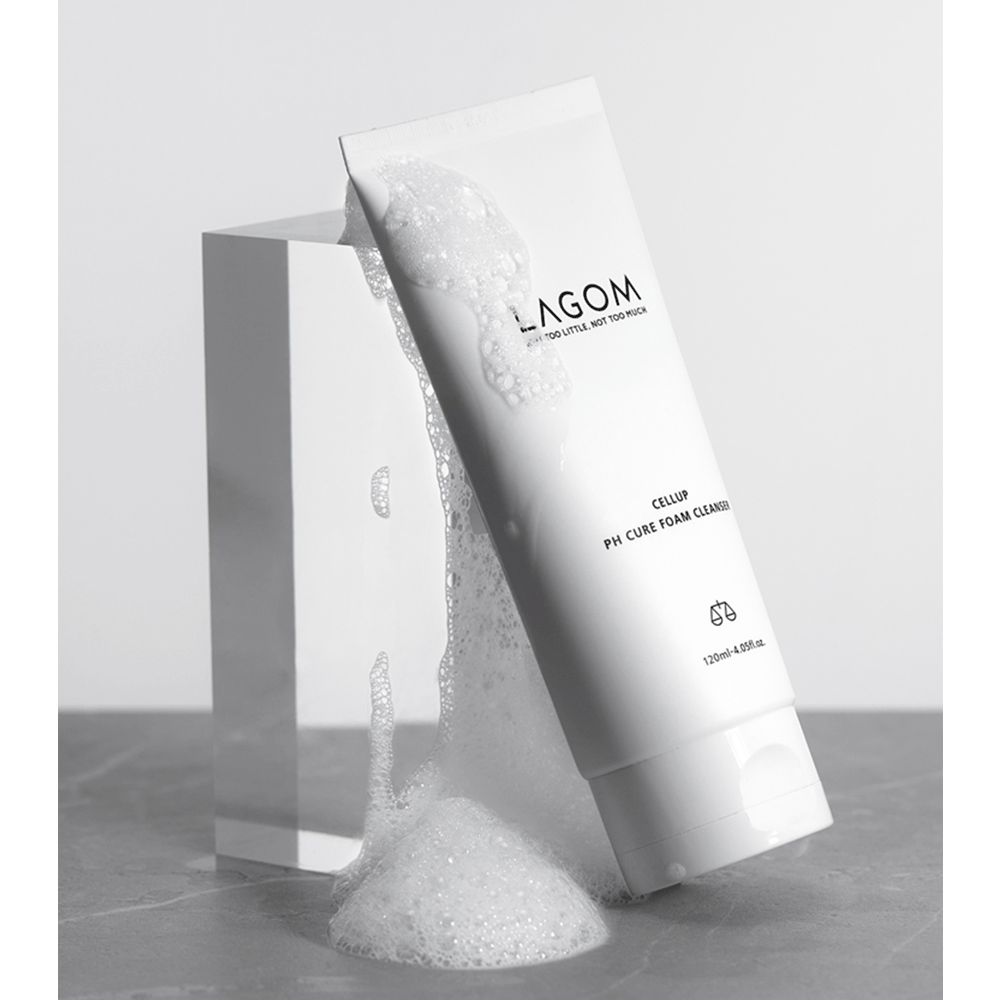 LAGOM Cellup pH Cure Foam Cleanser 120ml - DODOSKIN