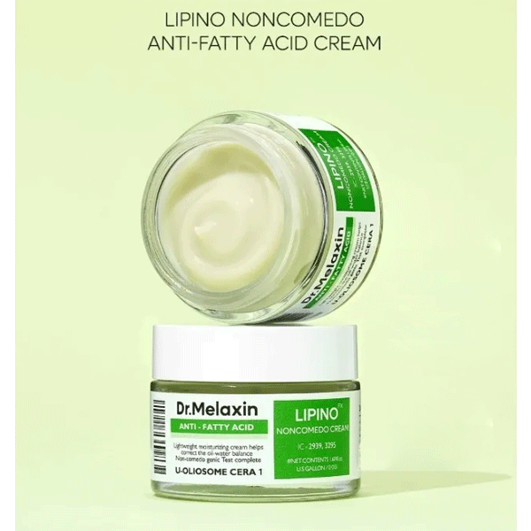 Dr.Melaxin Lipino Anti-Fatty Acid Noncomedo Cream 50ml - DODOSKIN